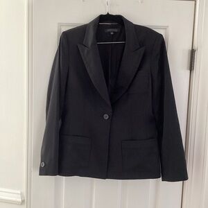 Anne Klein Classic Black Blazer & Pant Suit Size 12